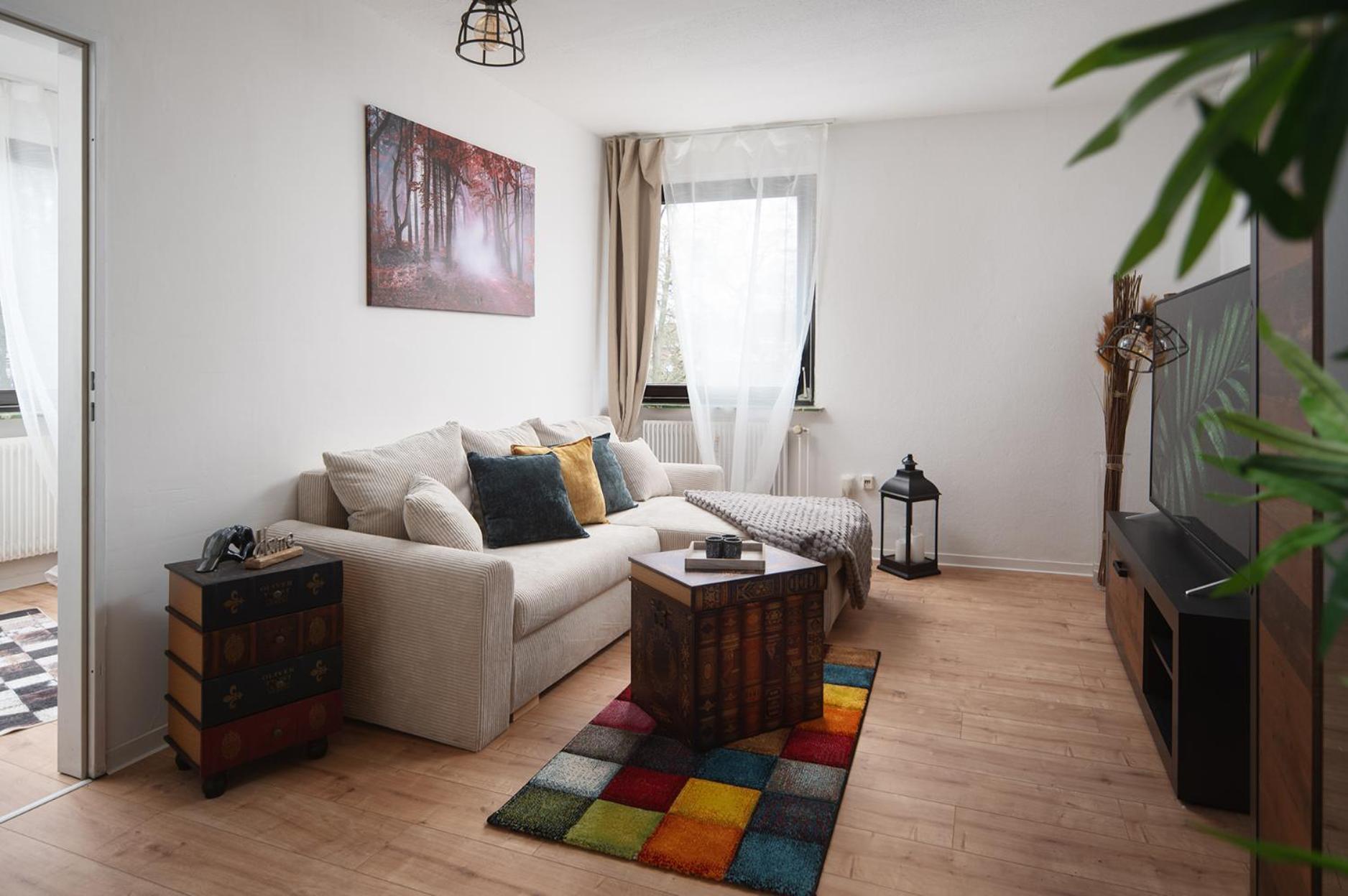 1-4 Gaeste Wohnung W-Lan, Netflix, Amazon, Parken, Arbeitsplatz, 24H Check In ,Vollausgestattet Kueche, Handtuecher Seife U,V,M Fuer Geschaeftsreisende, Paare, Familien , Datteln Exterior photo